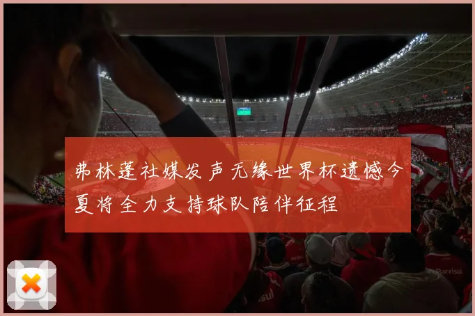 弗林蓬社媒发声无缘世界杯遗憾今夏将全力支持球队陪伴征程